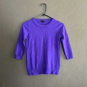 J Crew purple sweater